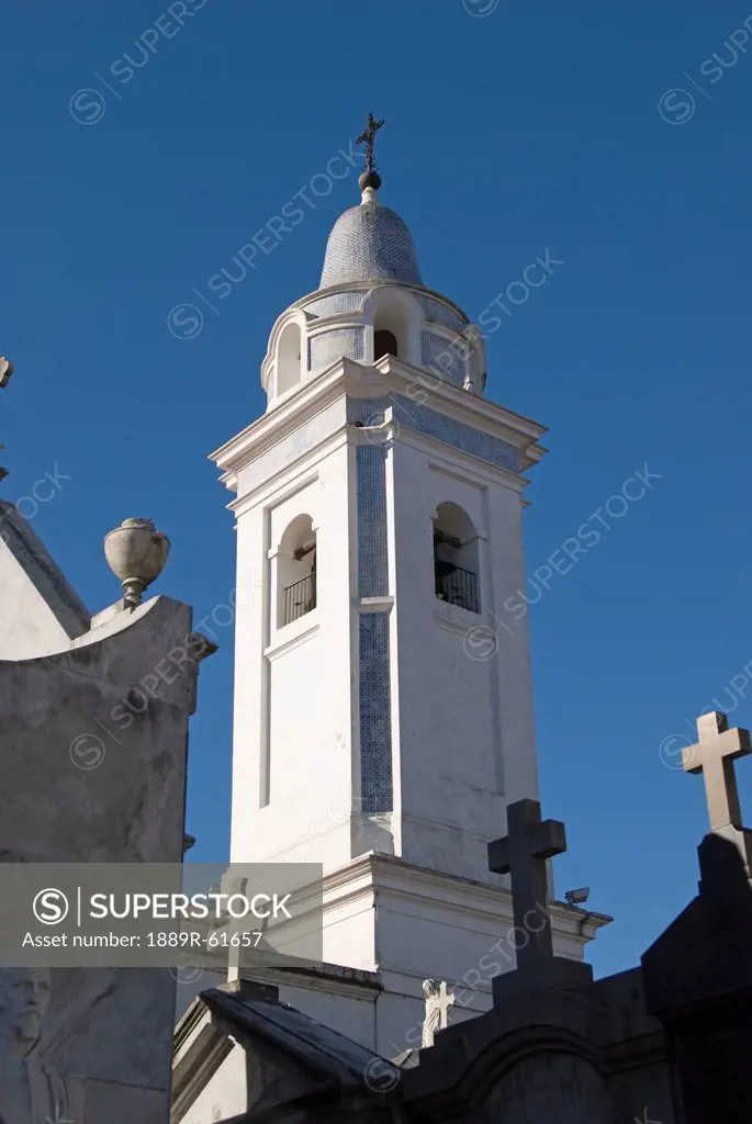 The Baroque Church In Recoleta, Buenos Aires, Argentina