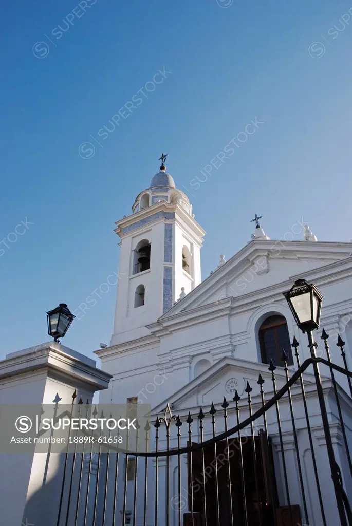 The Baroque Church In Recoleta, Buenos Aires, Argentina