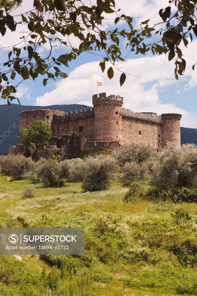 15Th Century Castle Of The Duke Of Alburquerque, Mombeltran, Avila Province, Spain