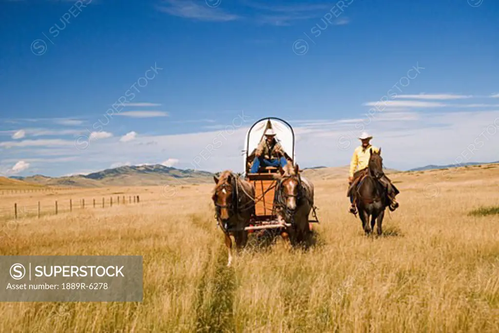 Traveling by horseback