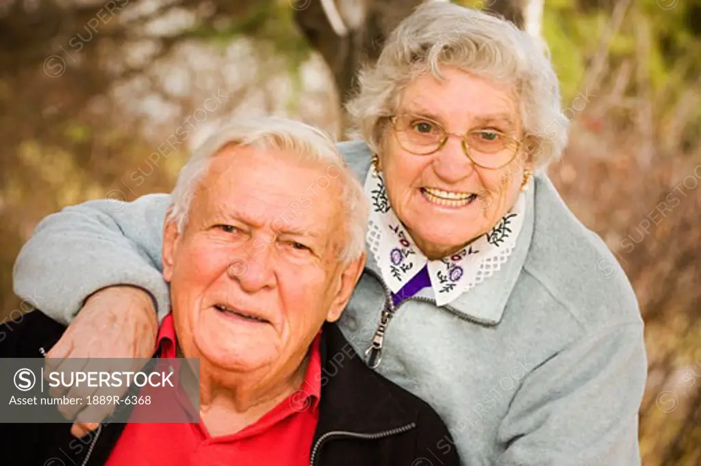 Portrait of a senior couple