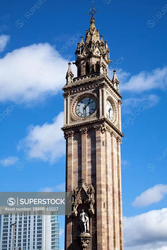 Albert Memorial Clock, Belfast, County Antrim, Northern Ireland