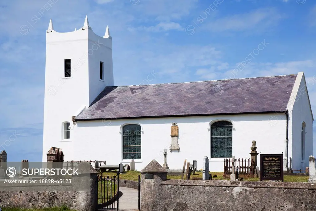 Exterior Of Ballintoy Parish Church, Ballintoy, County Antrim, Northern Ireland