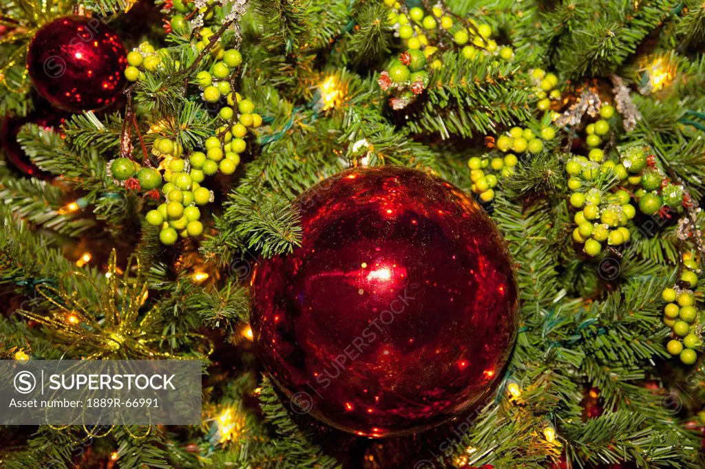 christmas tree ornament, edmonton, alberta, canada