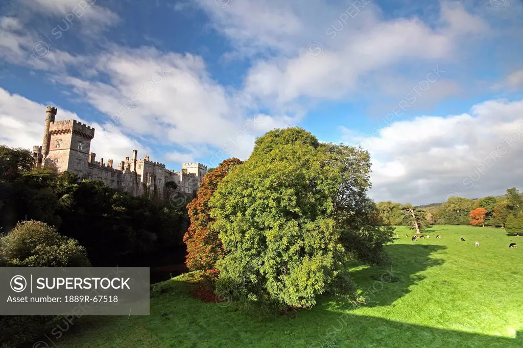 lismore castle, lismore, county waterford, ireland