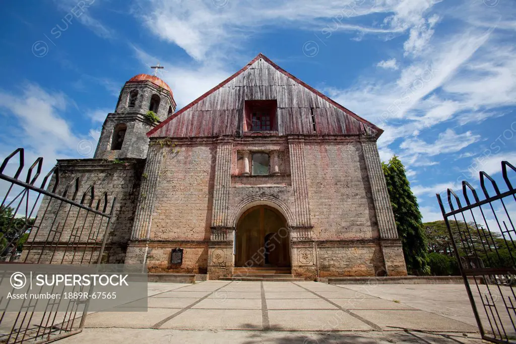19th century san antonio de padua church, lazi, siquijor, philippines