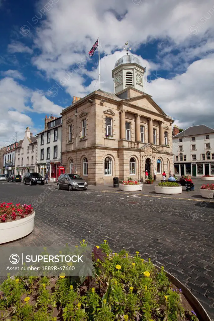 town hall, kelso, scotland