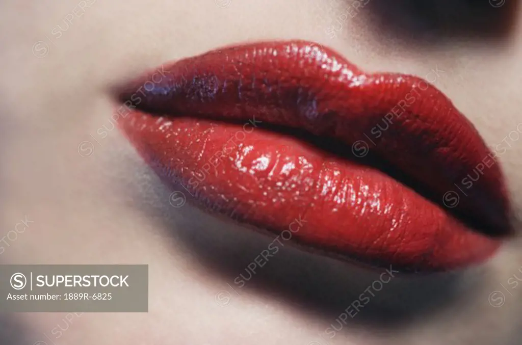 Closeup of womans lips