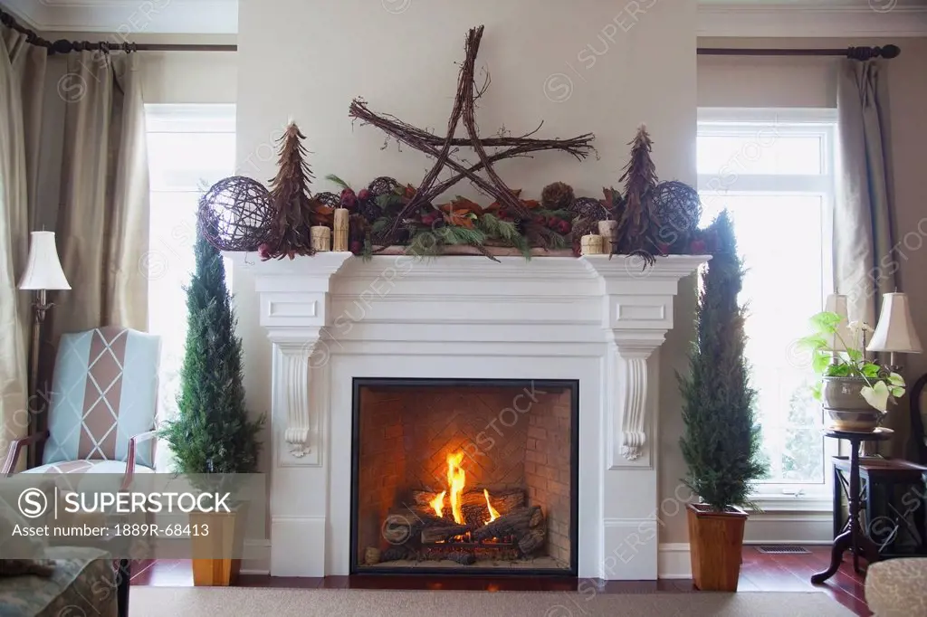 fireplace in a living room, jordan ontario canada