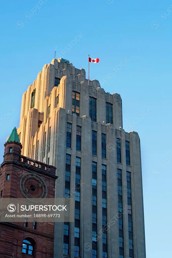New York Life Insurance Building And The Aldred Building, Montreal Quebec Canada