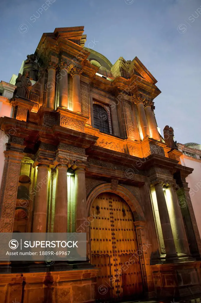 iglesia del sagrario, quito, equador