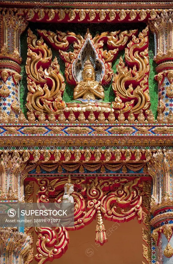 buddhist stucco, prachuap kiri khan prachuap province thailand
