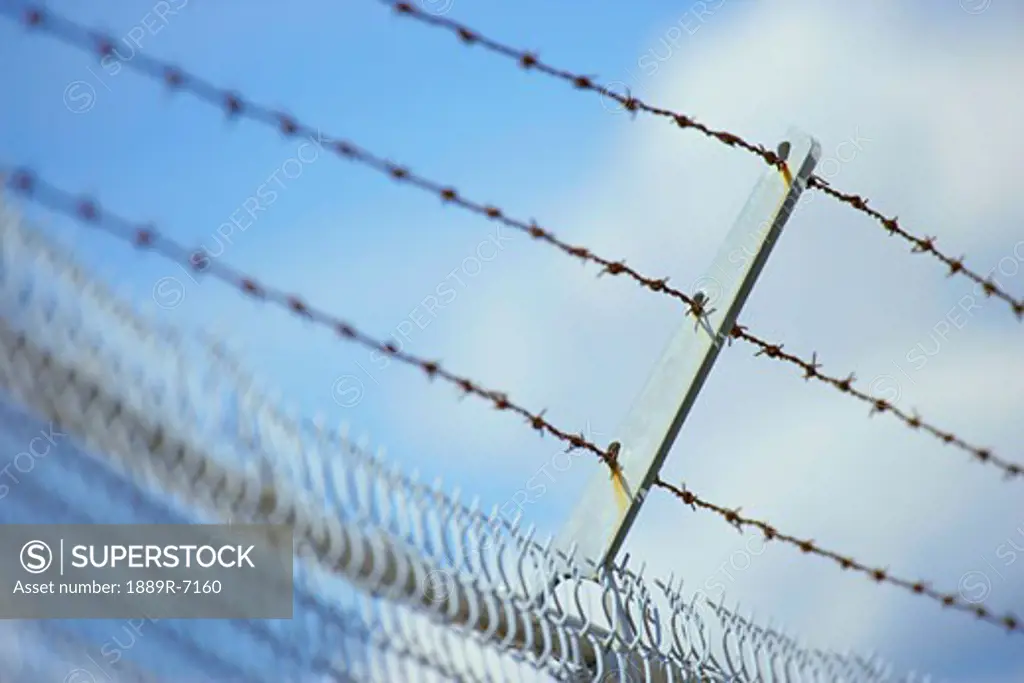 A restrictive fence