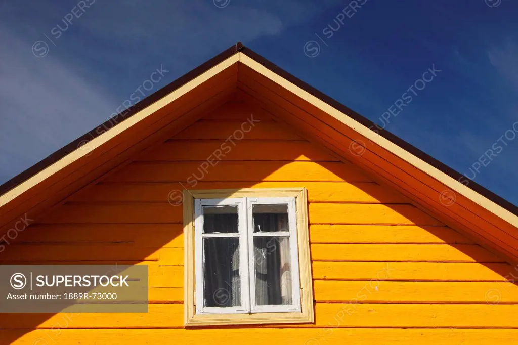 Yellow Timber House, Trakai Village Lithuania