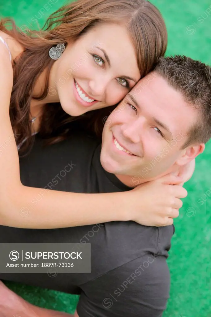 Portrait Of A Young Couple, Troutdale Oregon United States Of America