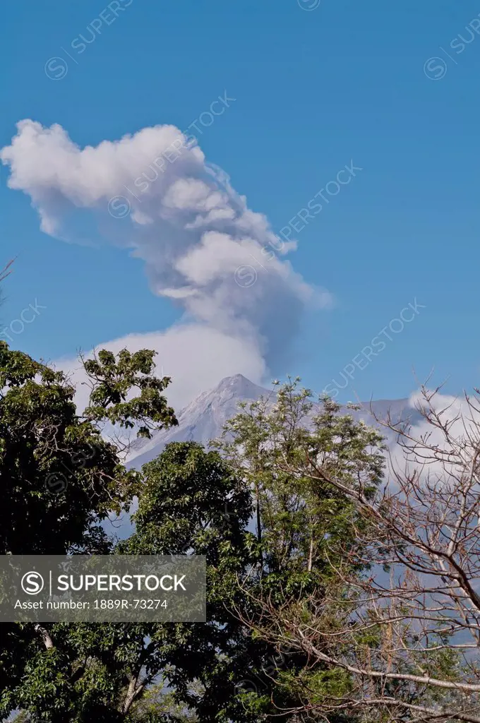 Volcano Of Fire, Antigua Guatemala