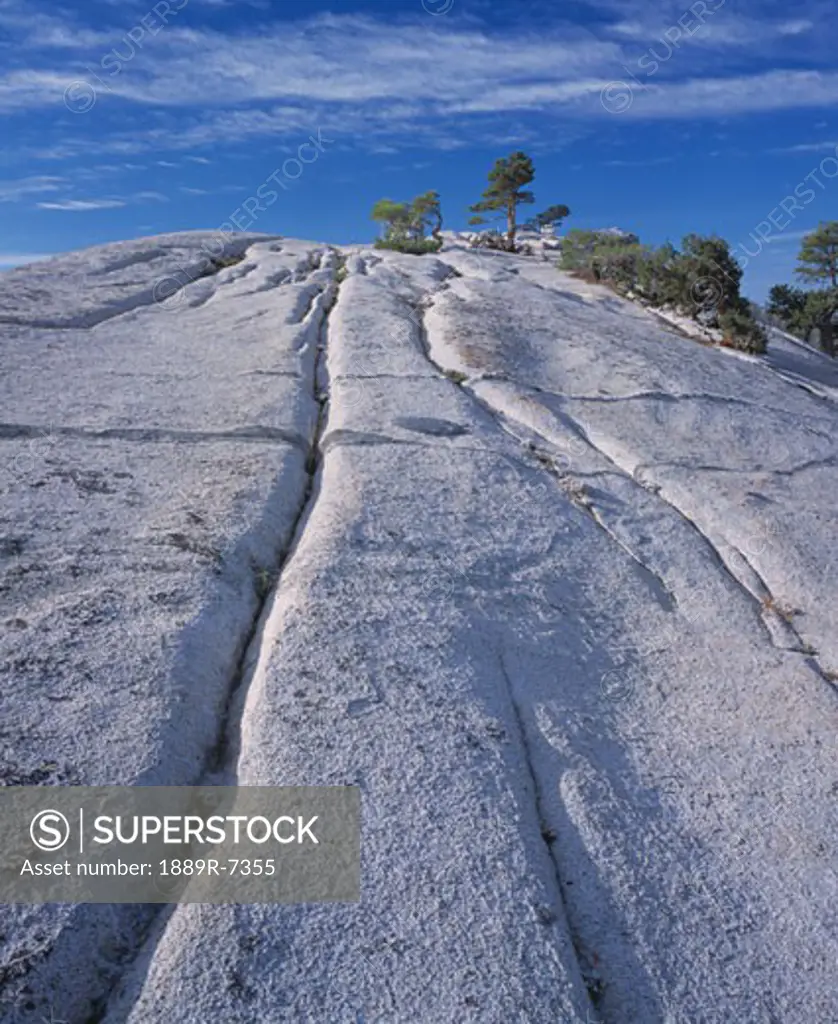 Water eroded granite, Yosemite National Park