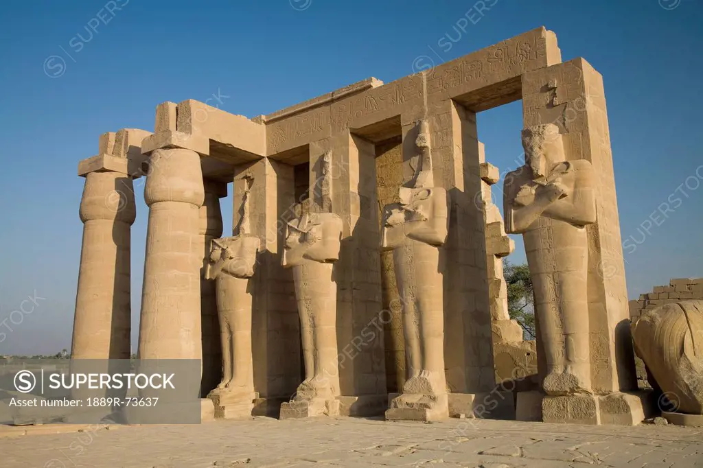 The Ramesseum, Luxor Egypt