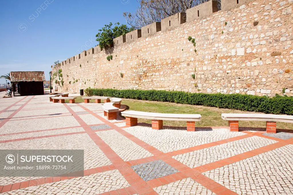 The Old Town Wall, Faro Algarve Portugal