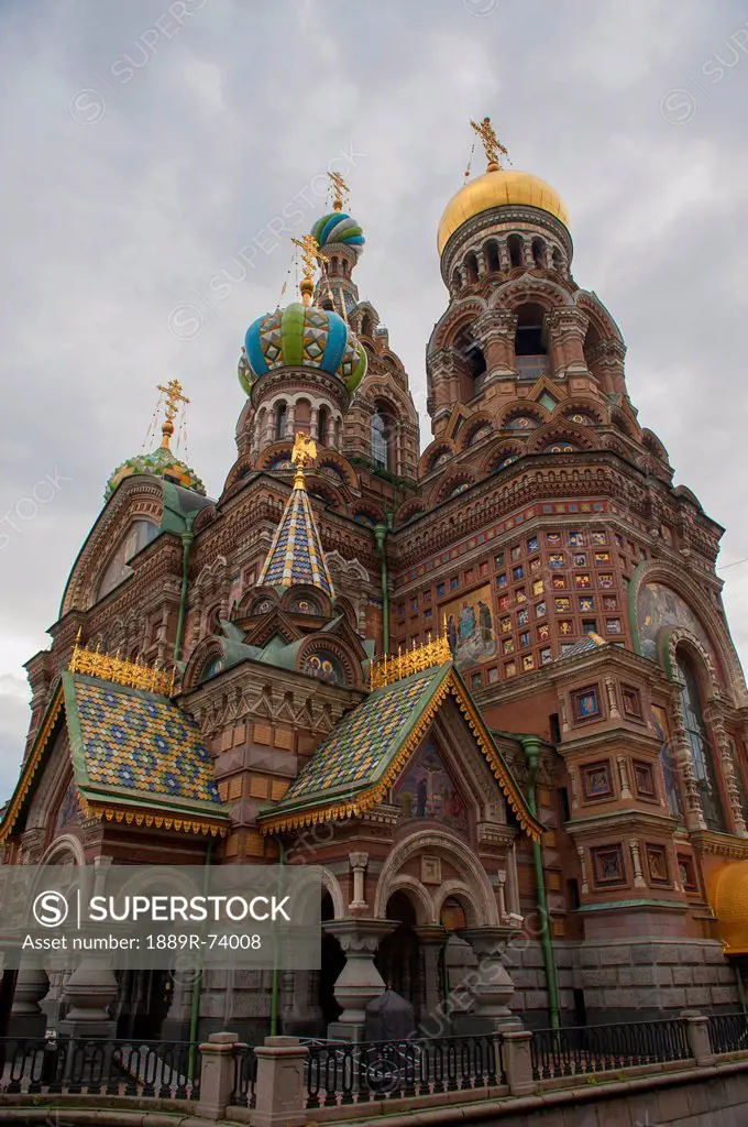 Cathedral of the resurrection of christ, st. petersburg russia
