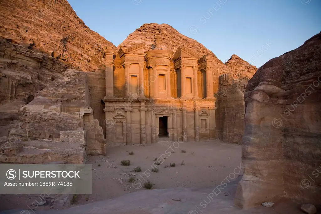 Ruins Of The Monastery, Petra Jordan