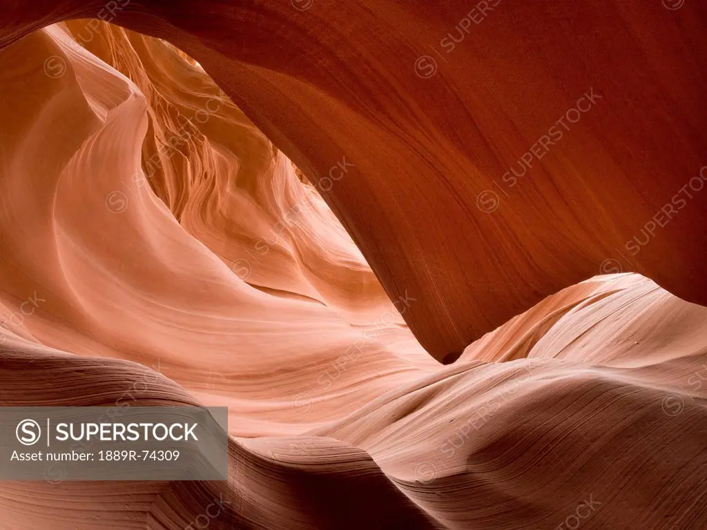 Patterns In The Smooth Sandstone, Arizona United States Of America