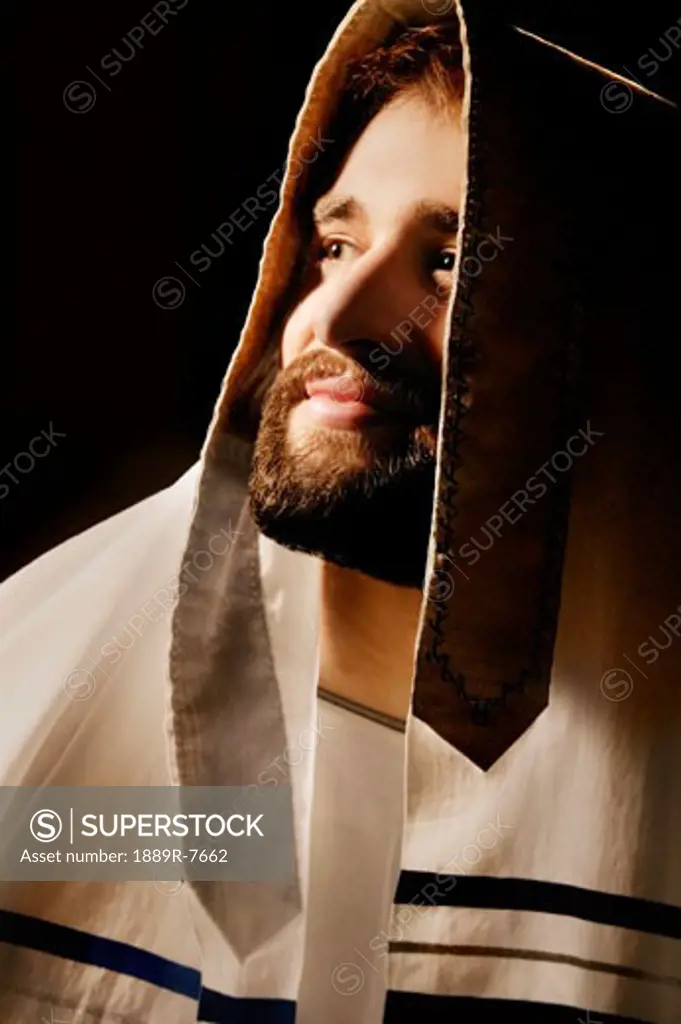 Jesus with a Prayer Shawl
