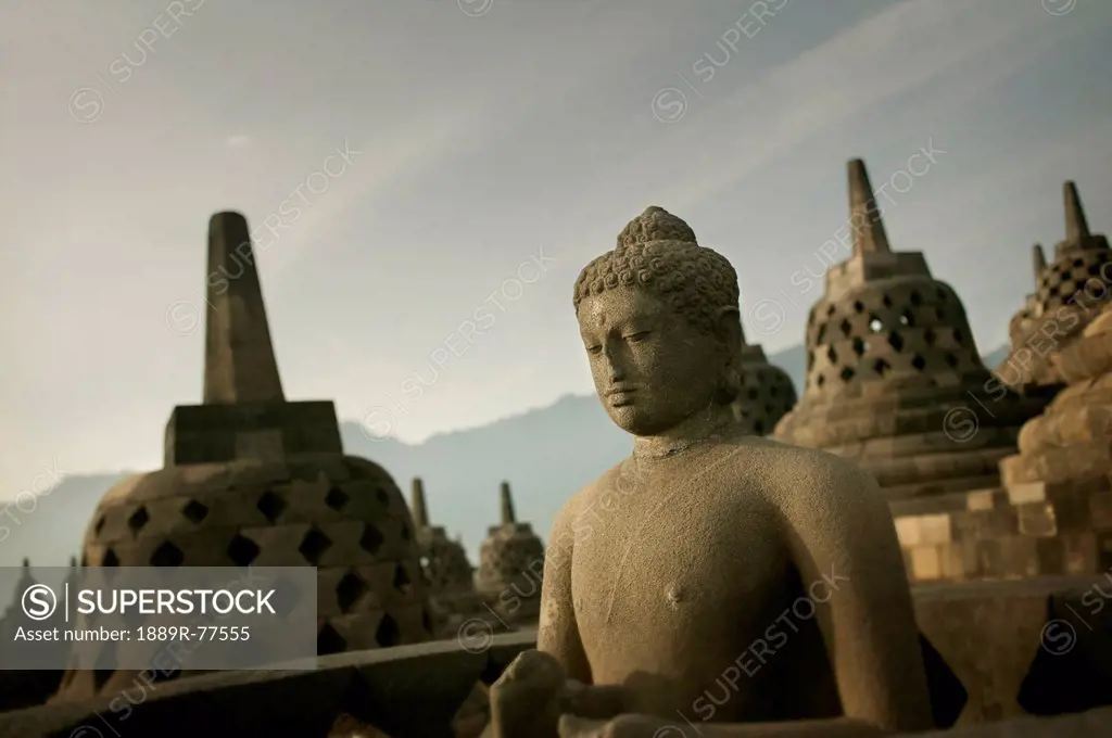 Borobudur temple, magelang central java indonesia