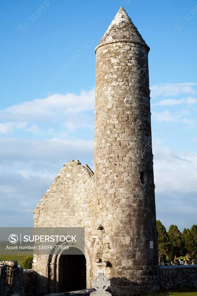 Clonmacnoise Roundtower, County Offaly Ireland