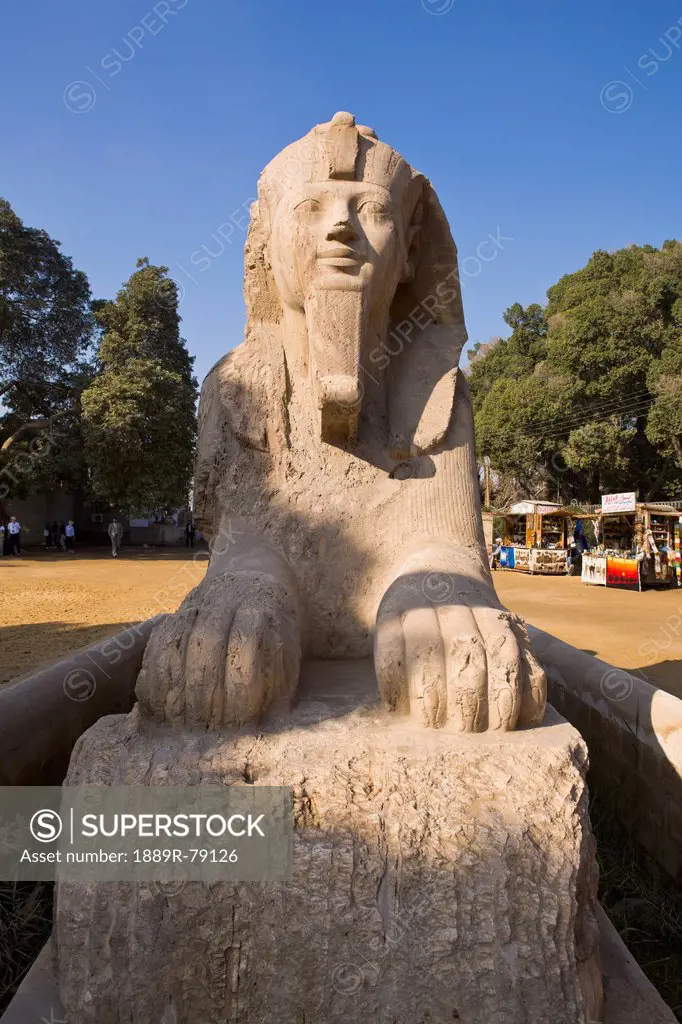 The Alabaster Sphinx, Memphis Egypt