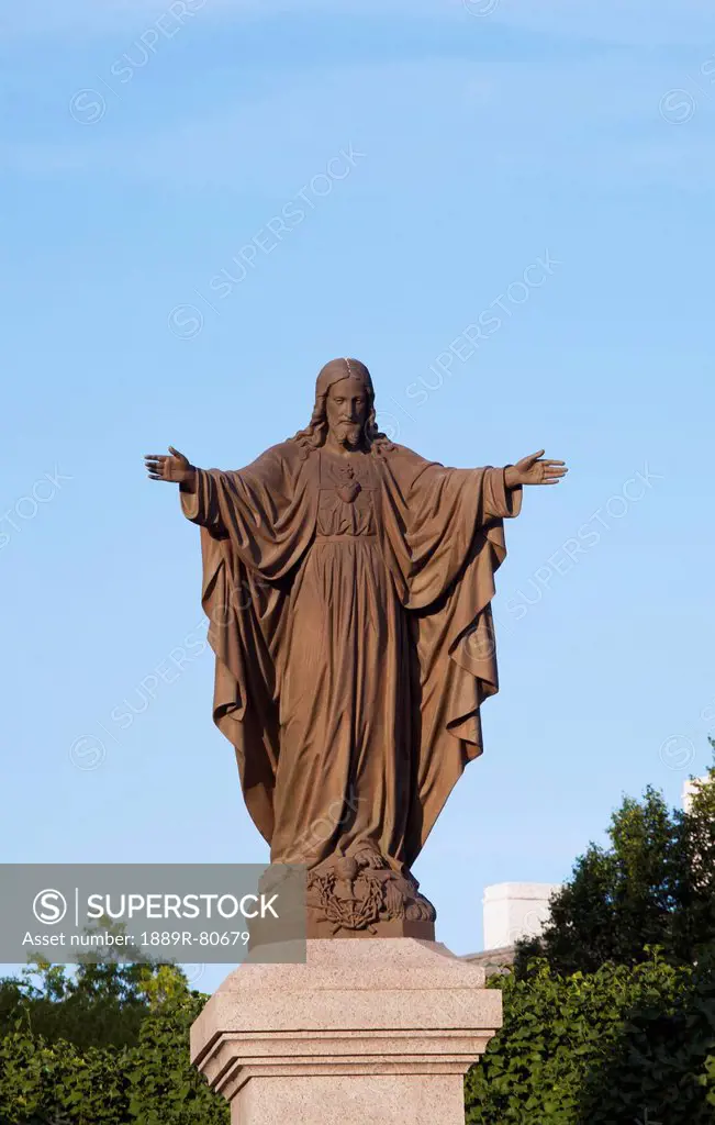 Statue of christ, trois_rivieres quebec canada