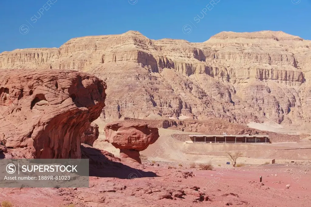 Sandstone formations, timna park arabah israel