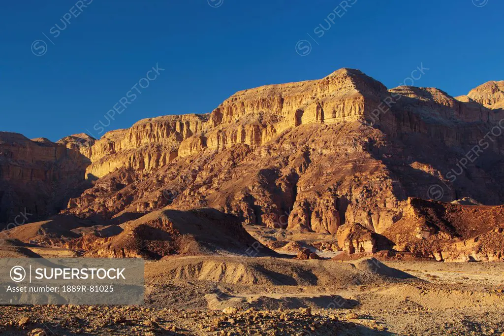 Cliffs in the timna valley, timna park arabah israel