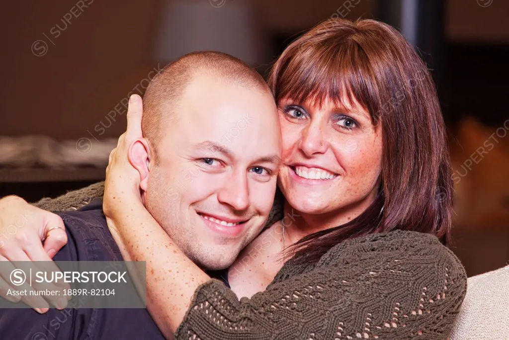 Young married couple in love spending quality time together, edmonton, alberta, canada