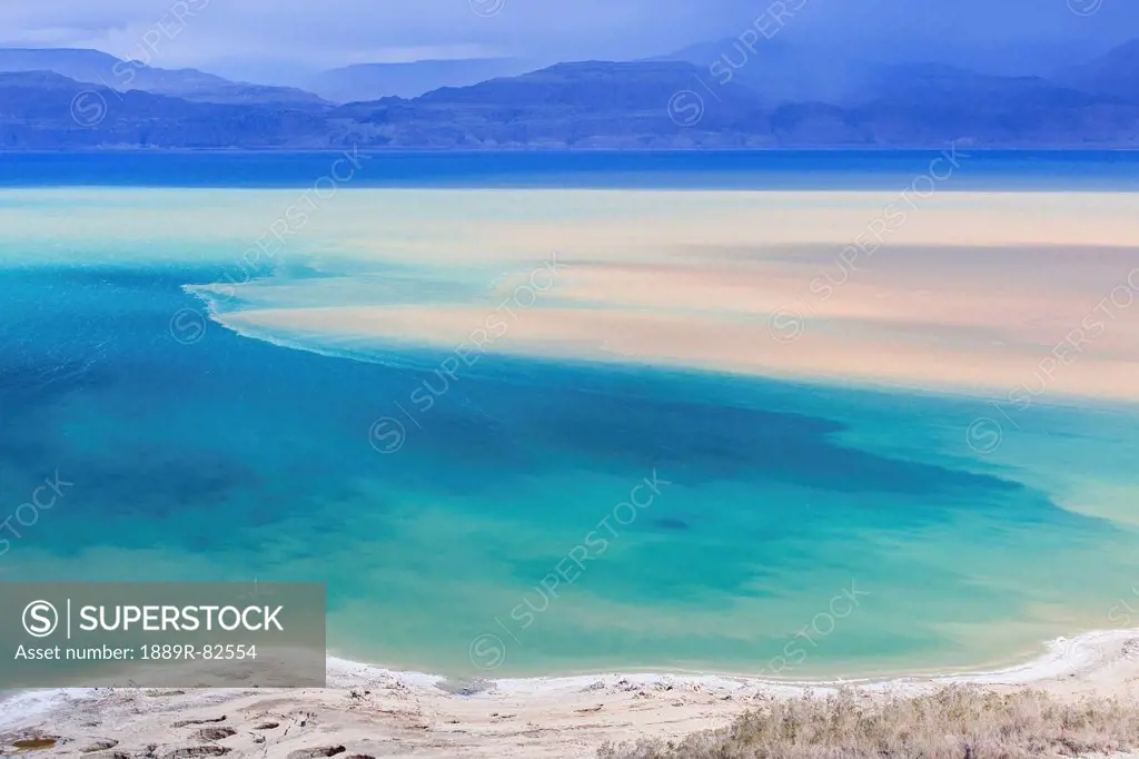The dead sea, jordan valley israel
