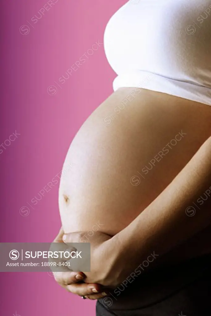 Pregnant Belly With Hands
