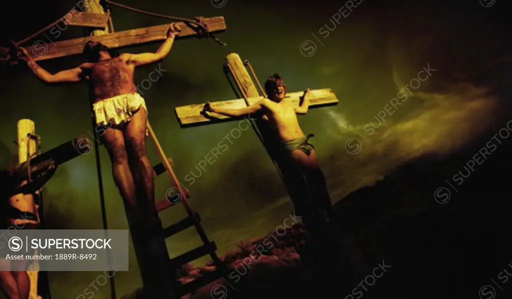 The crucifixion of Christ