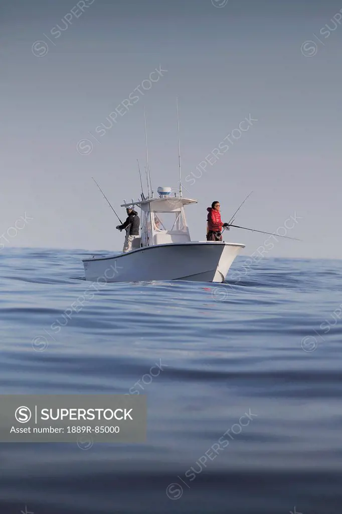 Fishing boat in cape cod bay, cape cod massachusetts united states of america