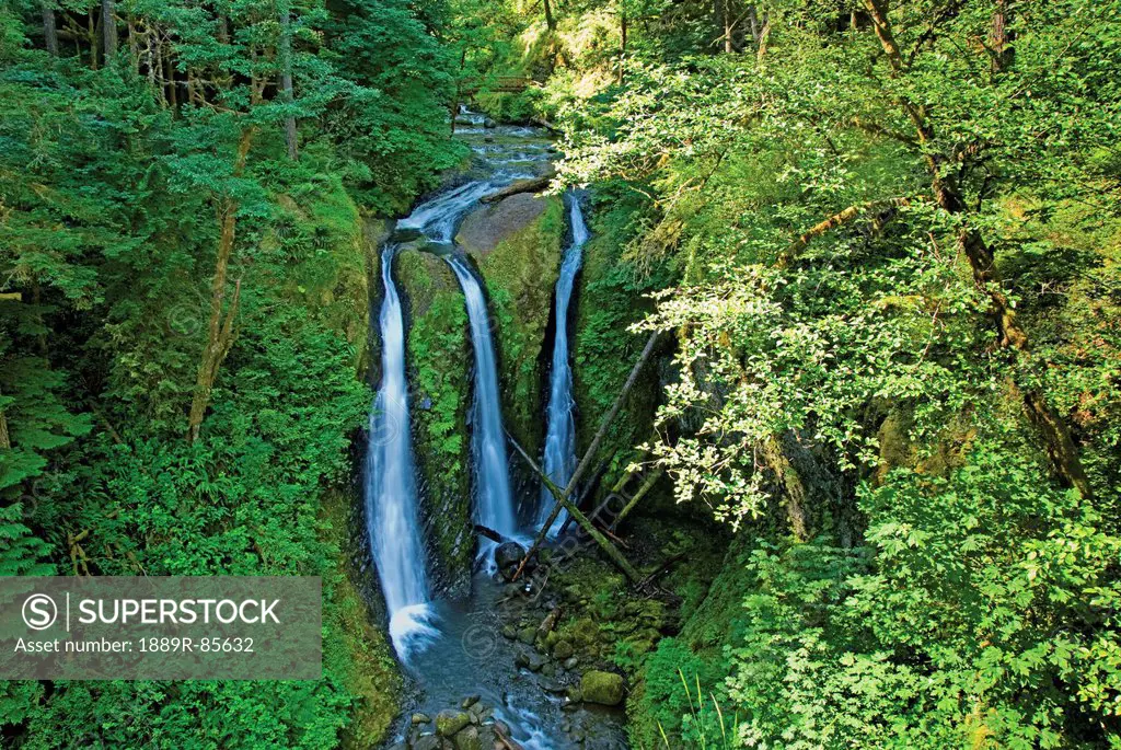 Triple Waterfall, Oregon United States Of America