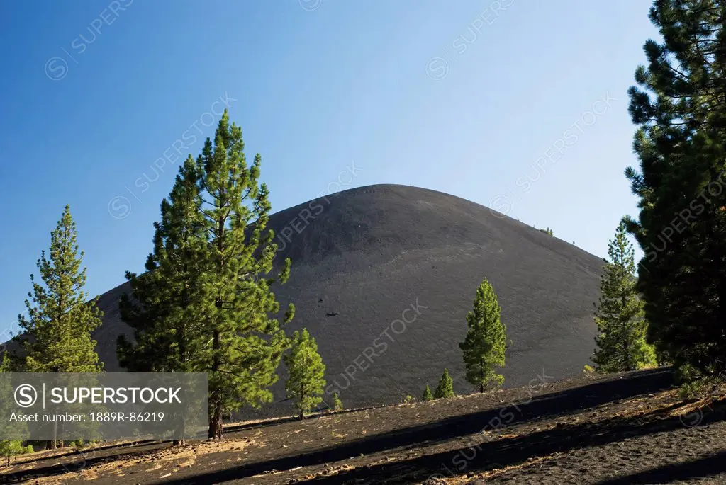 Volcanic Cinder Cone Lassen Volcanic National Park, California United States Of America