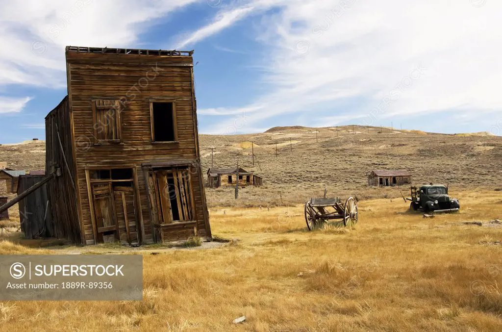 Gold mining ghost town;Bodie california united states of america