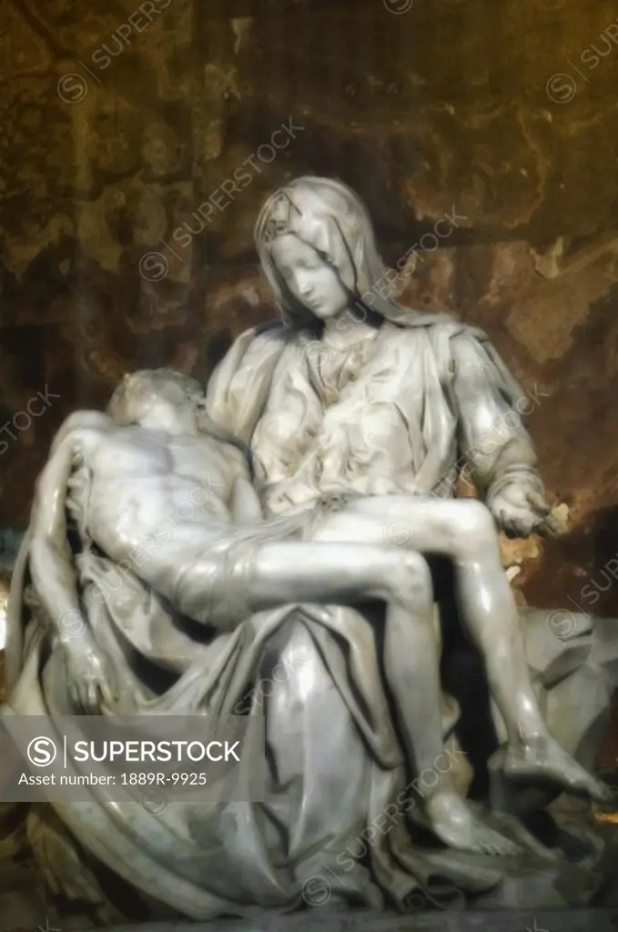Michelangelo's Pieta Saint Peter's Basilica Rome Italy