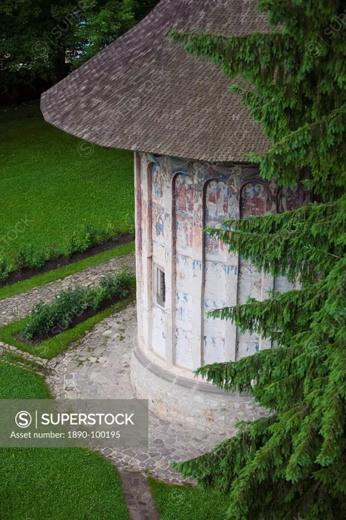 Humor Monastery. UNESCO World Heritage Site, Gura Humorului, Bucovina, Romania, Europe