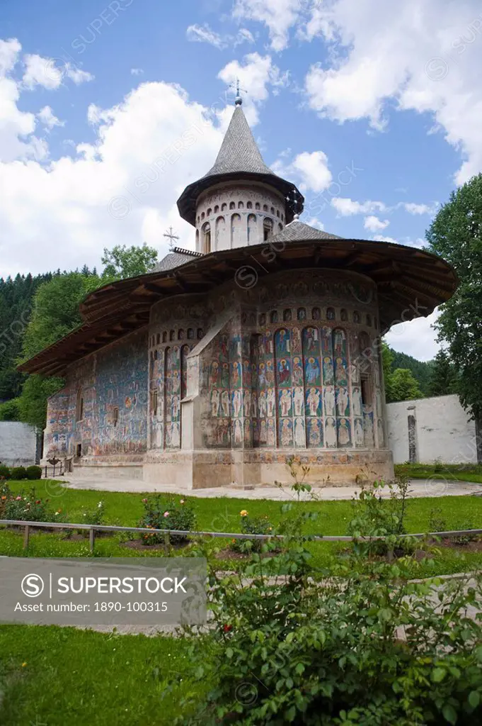 Voronet Monastery, UNESCO World Heritage Site, Bucovina, Romania, Europe