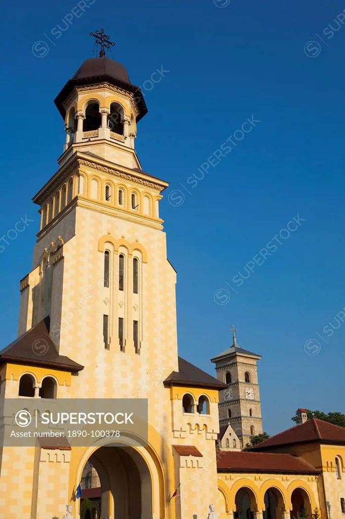 Orthodox Cathedral, Citadel Alba Carolina, Alba Iulia, Romania, Europe