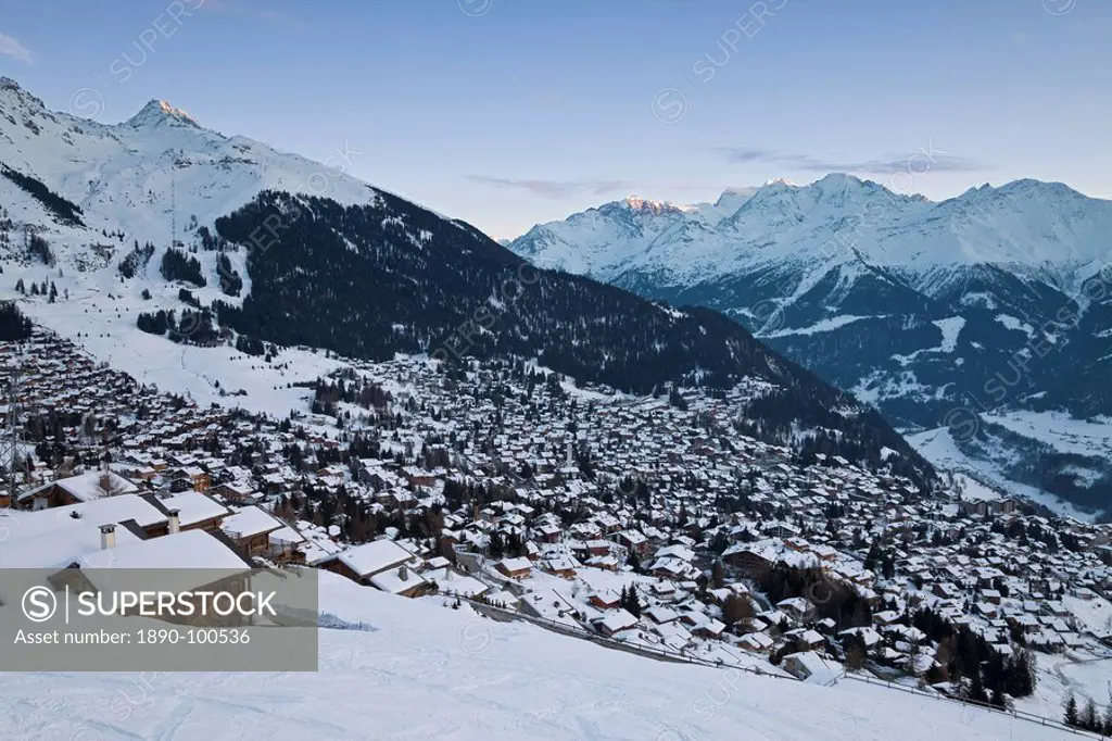Verbier, Valais, Four Valleys region, Bernese Alps, Switzerland, Europe