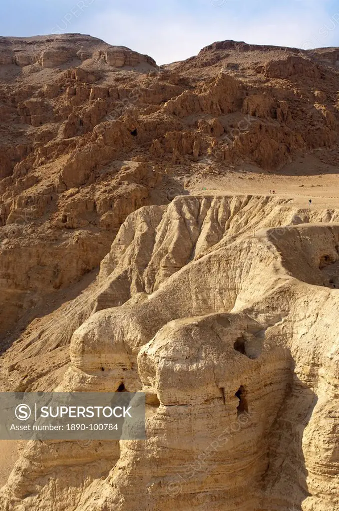 Qumran caves, Israel, Middle East