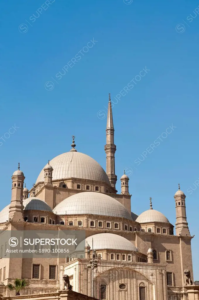 Mosque of Muhammad Ali Pasha Alabaster Mosque, The Citadel, Cairo, Egypt, North Africa, Africa