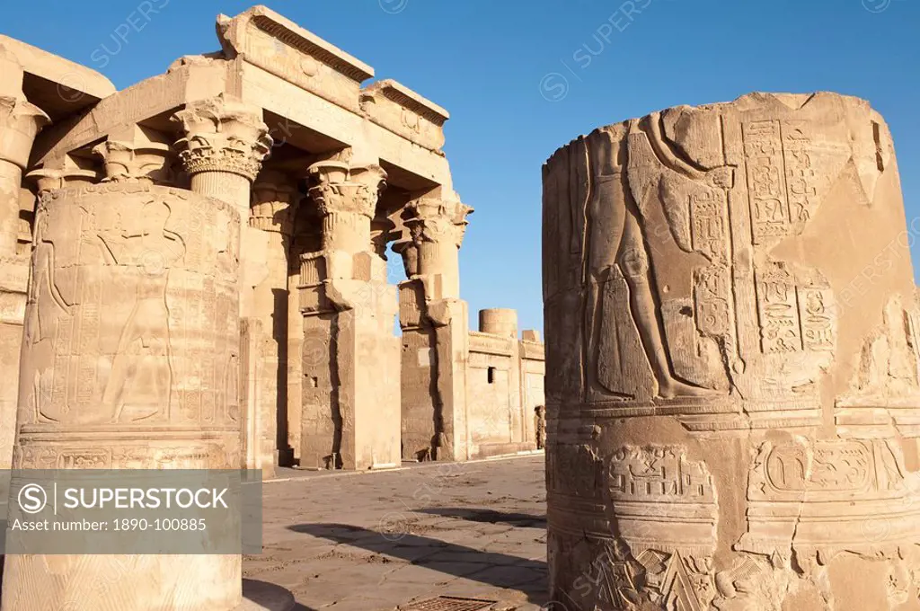Temple of Kom Ombo, Kom Ombo, Egypt, North Africa, Africa