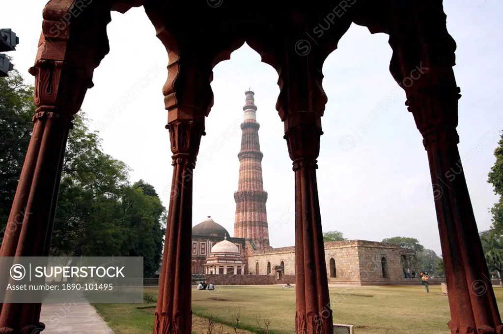 Qutab Minar, UNESCO World Heritage Site, Delhi, India